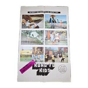 Original "Kung-Fu Kids"‎ (1980) One-Sheet Movie Poster 27 × 41″ Folded